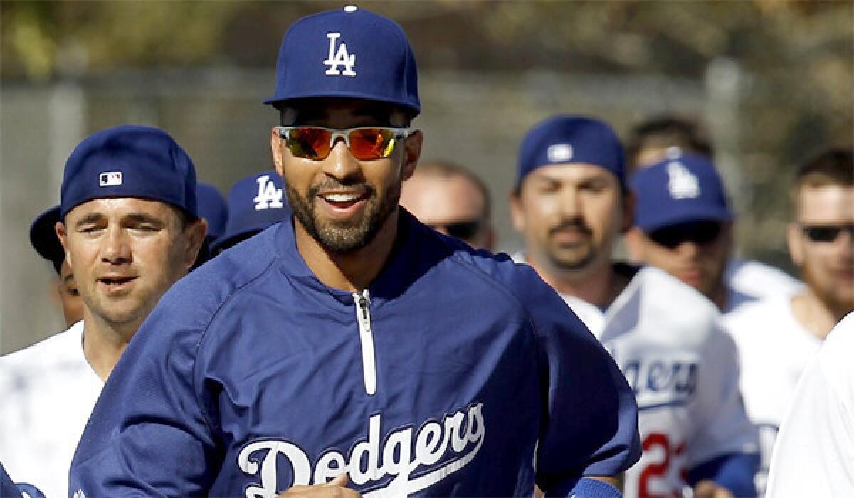Dodgers slugger Matt Kemp is expected to play Friday for the first time since undergoing off-season surgery to repair a torn labrum in his left shoulder.