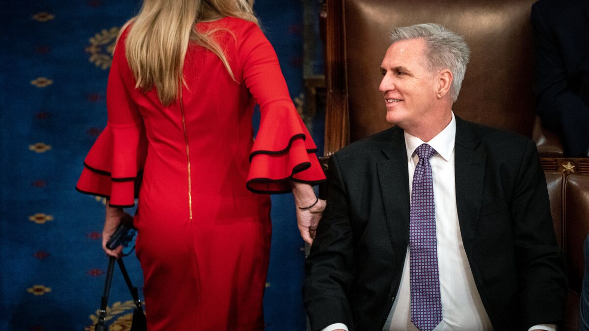 Column: Kevin McCarthy 'won' the House speakership. Now the country will pay the price