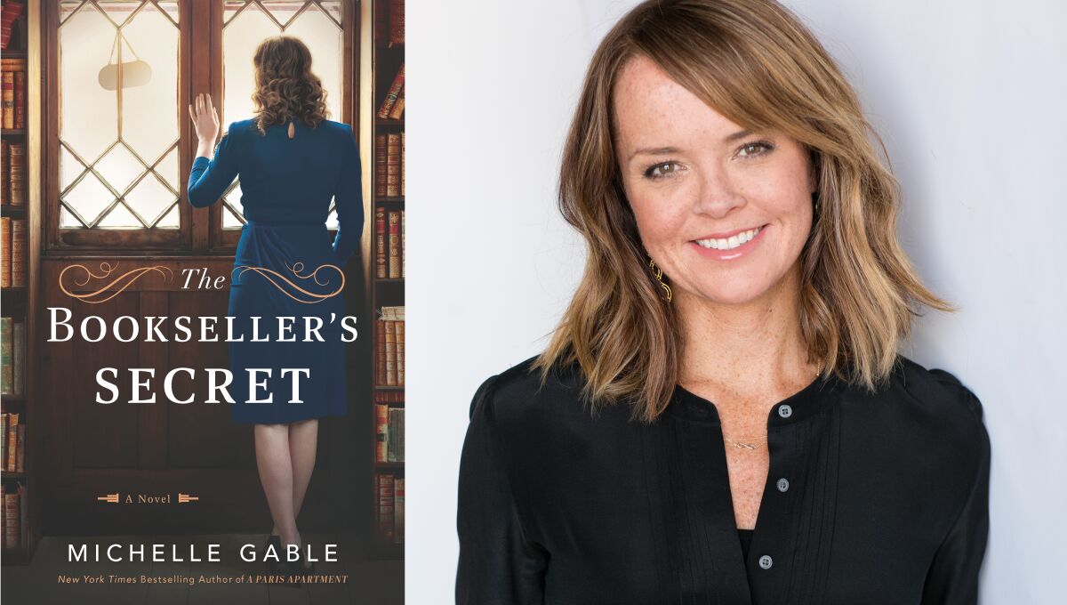 Author Michelle Gable and her new book, "The Bookseller's Secret"