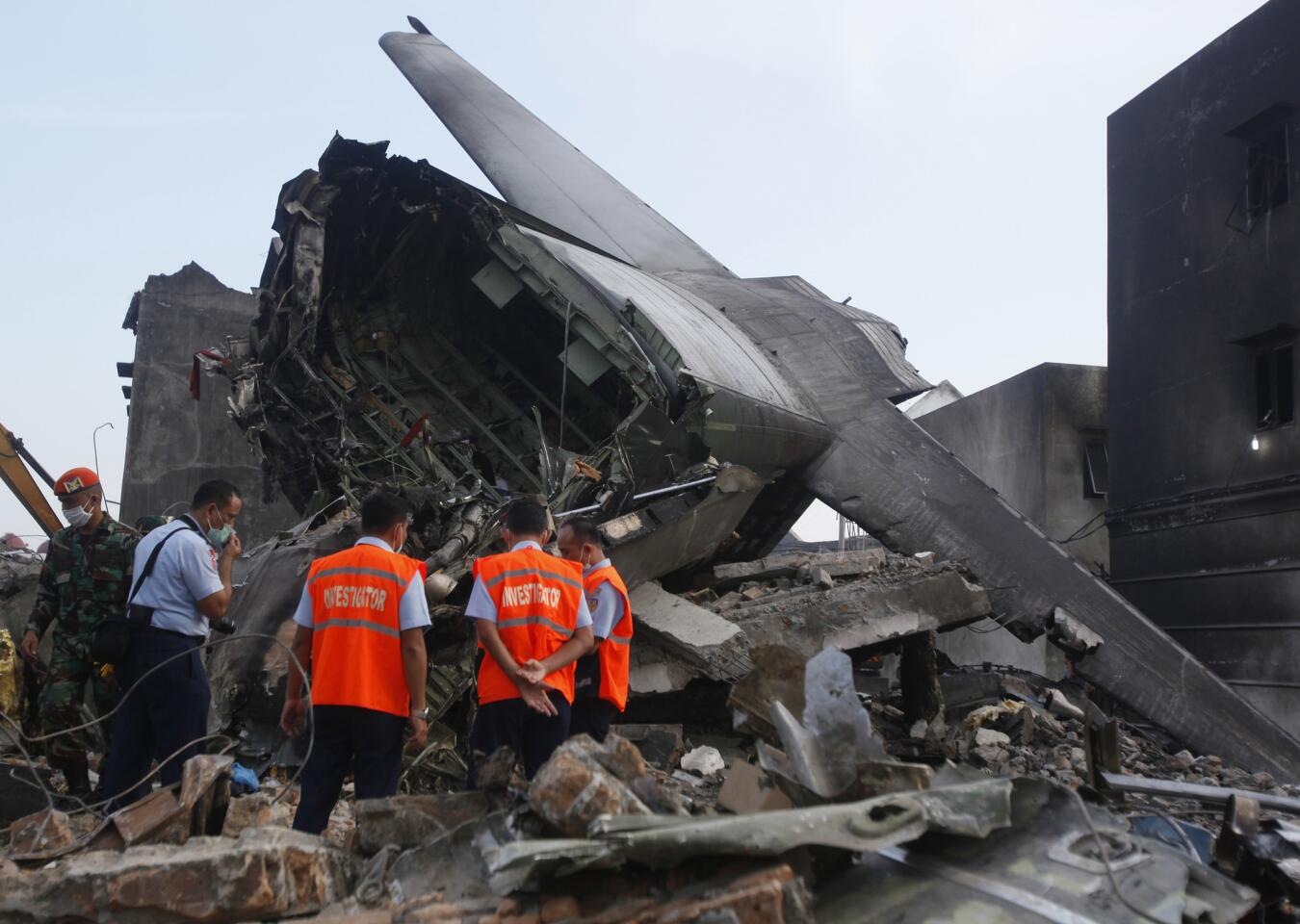 Indonesia Military Plane Crash