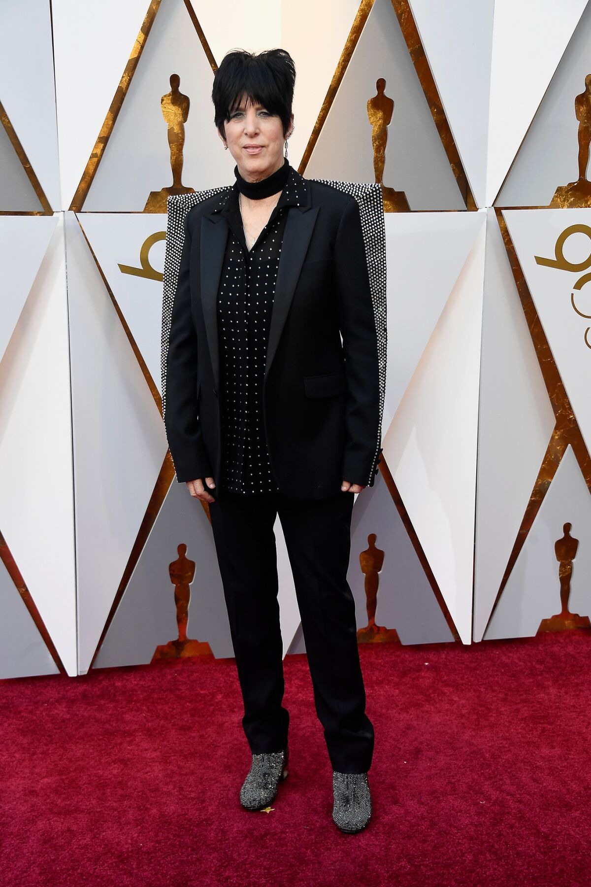 Diane Warren attends the 90th Annual Academy Awards on Sunday.