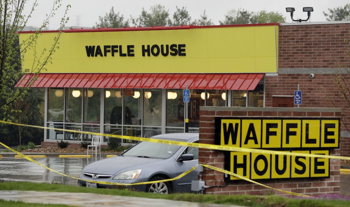 Waffle House restaurant where mass shooting occurred in 2018