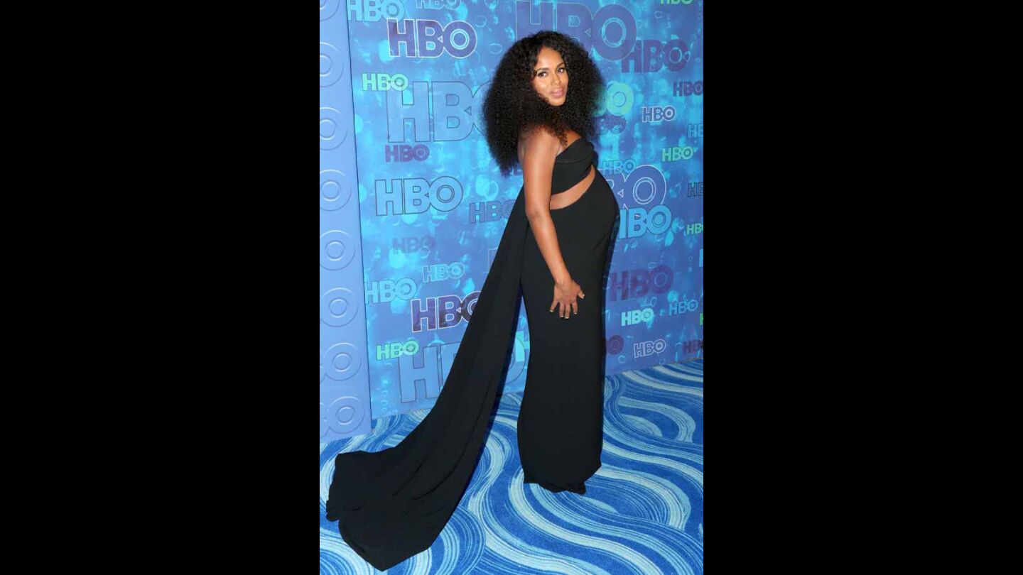 Actress Kerry Washington attends HBO's Emmys after-party.
