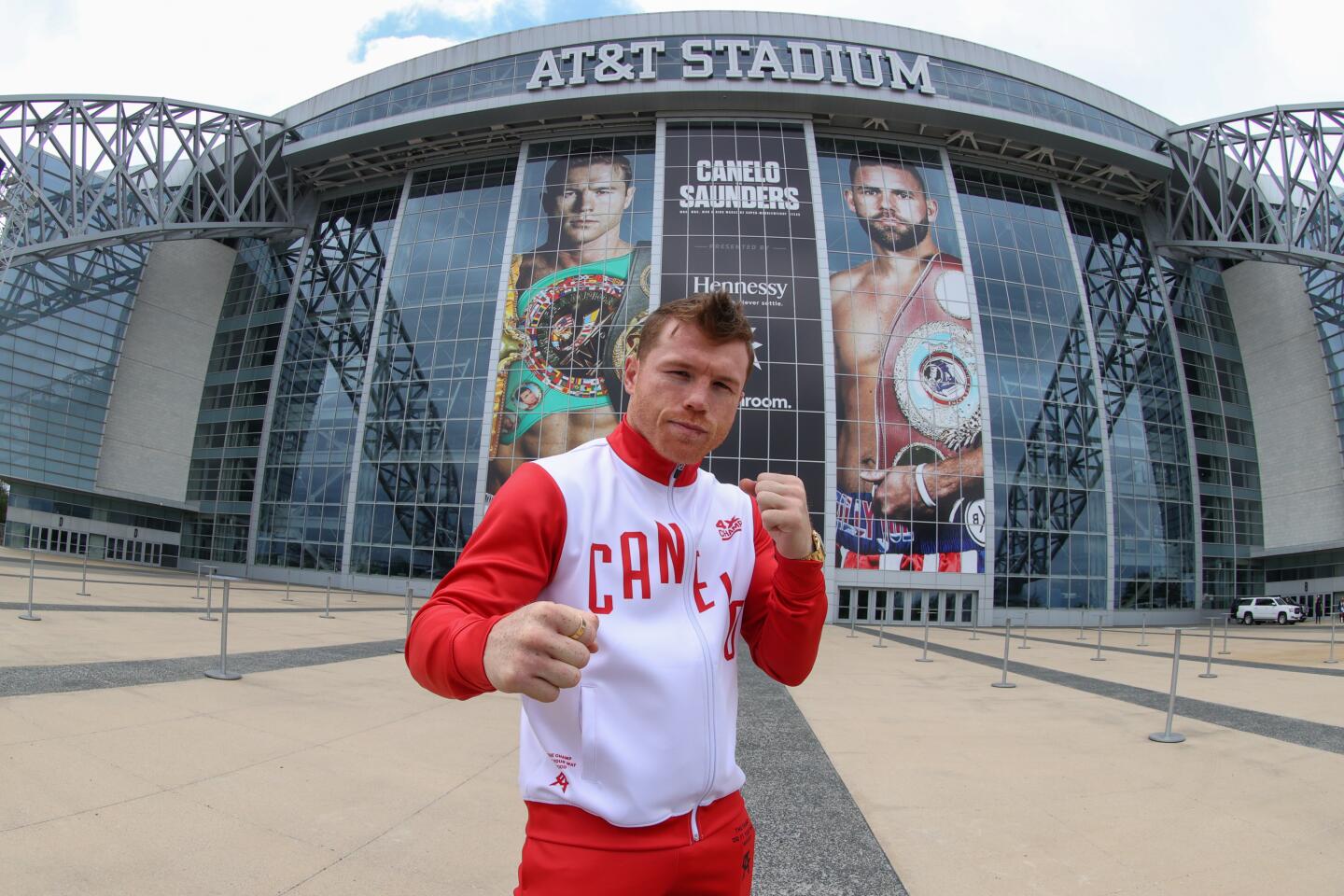 Boxing: Saul "Canelo" Alvarez Tours AT&T Stadium