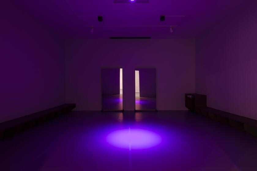 Installation view, "Infinite Rehearsal" with Chris Emile and No)one. Art House, Institute of Contemporary Art, Los Angeles, Oct. 7, 2023 to Jan. 14, 2024. (Jeff McLane / ICA LA)