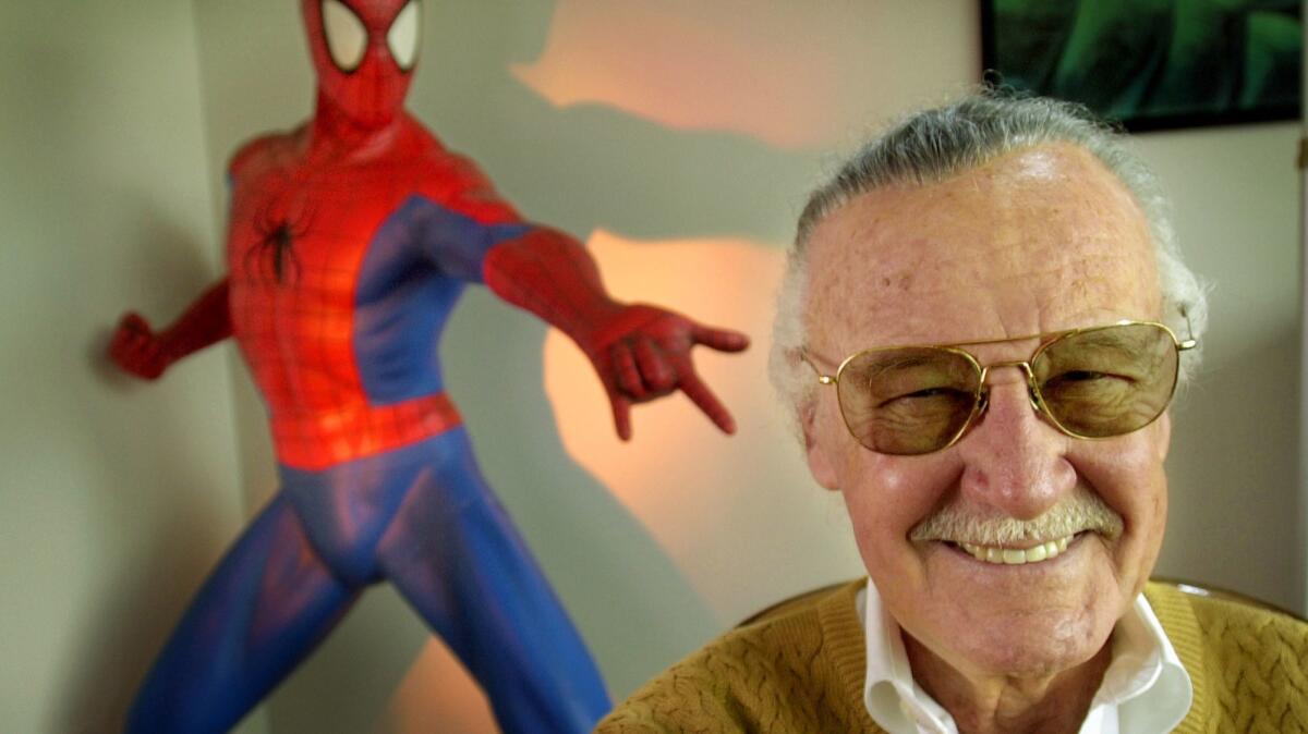 Stan Lee, creator of comic-book franchises such as "Spider-Man," "The Incredible Hulk" and "X-Men."