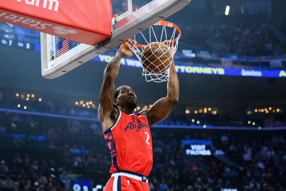 Kawhi Leonard scores 45 points in Clippers' sixth straight win - Los ...