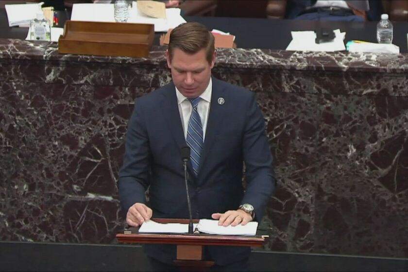 Rep. Eric Swalwell on the Capitol siege: 'This was a deliberate premeditated incitement to his base'