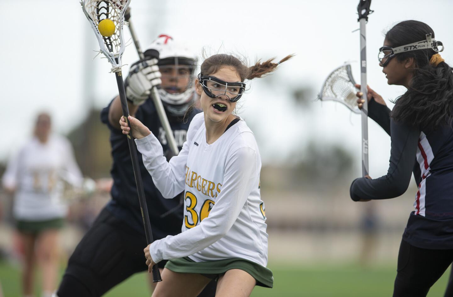 Photo Gallery: Edison vs. Yorba Linda in girls’ lacrosse