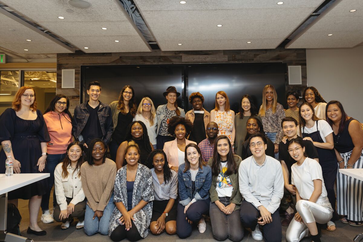 Mentees in the program regularly meet with seasoned professionals about the do's and don'ts of Hollywood.