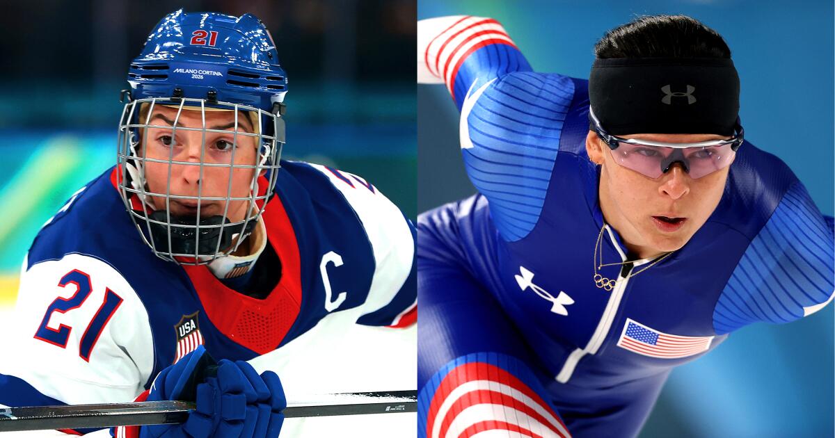 Hilary Knight e Brittany Boe ficam noivas antes da medalha de ouro no hóquei