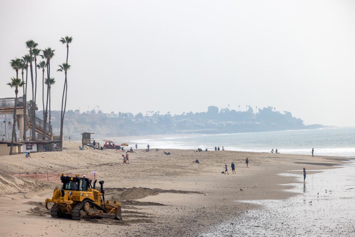 San Clemente's Shoreline Protection Project is set to resume in October.