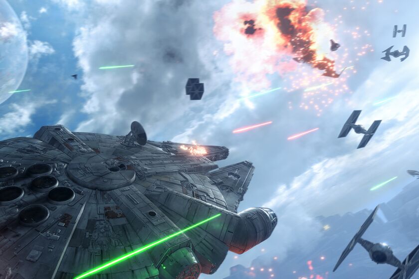 "Star Wars Battlefront" brings the fantasy space opera to next-gen consoles, putting the emphasis on blasting.
