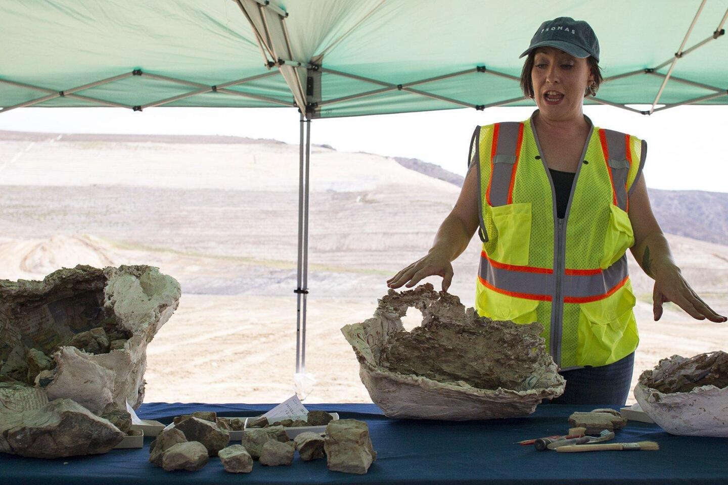 Paleontologist Melissa Macias