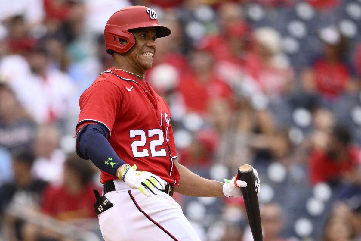 Washington Nationals' Juan Soto determined to make the team this