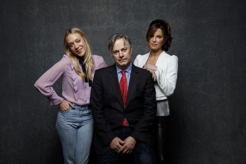 Whit Stillman, here with his "Love & Friendship" stars Chloe Sevigny, left, and Kate Beckinsale, fleshed out an unfinished Jane Austen novella in scripting the film.