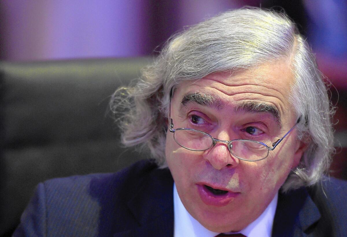Then-Energy Secretary Ernest Moniz attended the Paris climate summit in 2015.