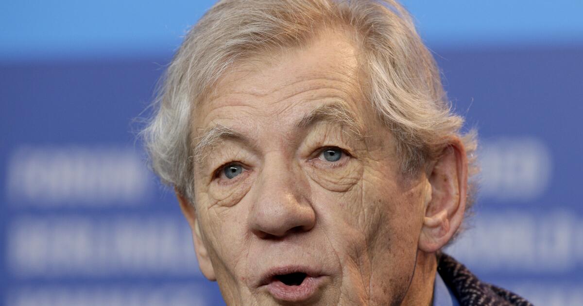 Ian McKellen’s fat suit prevented more injury in stage fall