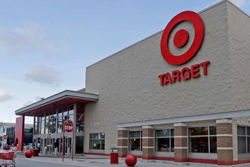 This Wednesday, June 29, 2016, photo shows a Target store in Hialeah, Fla. Target Corp. reports earnings Wednesday, Nov. 15, 2017. (AP Photo/Alan Diaz)