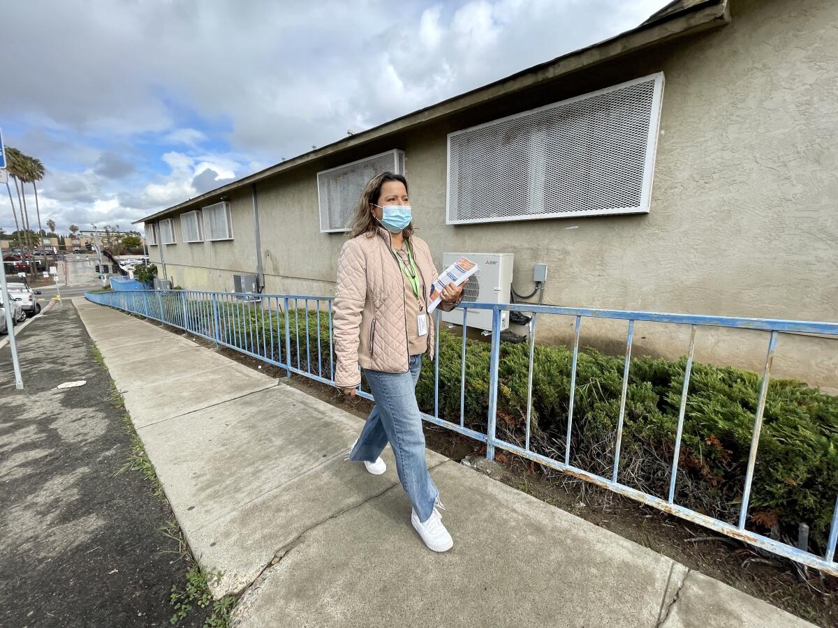 Elizabeth Castro, promotora con la Coalición de Salud Latina de San Diego