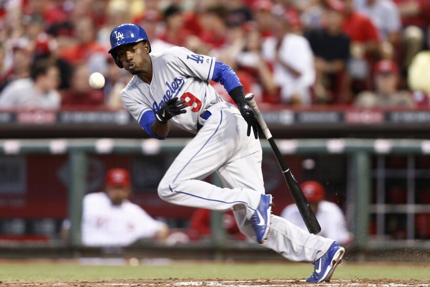 Dee Gordon has made a limited impact with the Dodgers this season, but that could change.