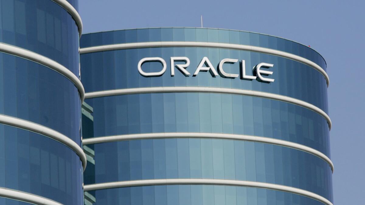 Oracle Corp.'s headquarters are in Redwood City, Calif.