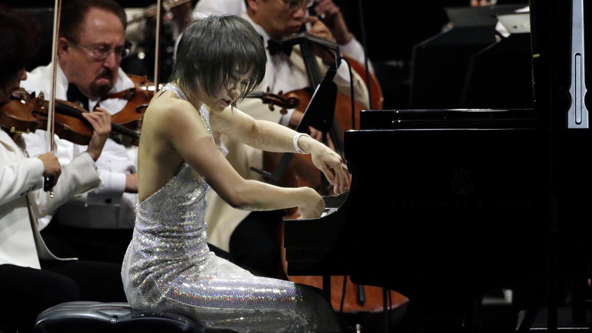 Pianist Yuja Wang