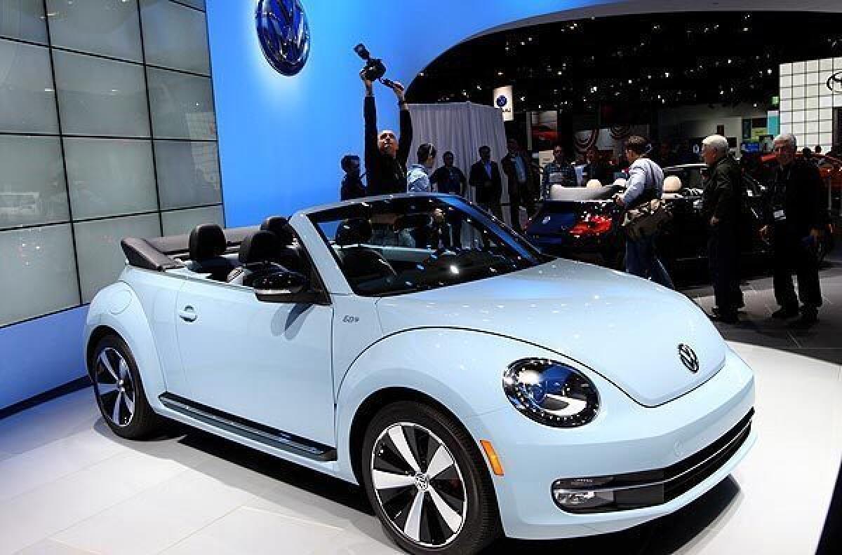 The 2013 Beetle Convertible is the third generation of the ragtop model, following in the footsteps of the type 15 introduced in 1949 and the New Beetle Convertible that was introduced in 2003.