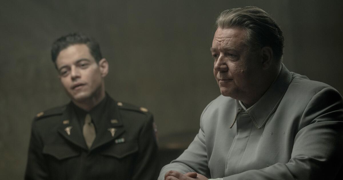 ‘Nuremberg’ assessment: Crowe and Malek in a tonally unsure Nazi psychodrama ‘Nuremberg’ assessment: Crowe and Malek in a tonally unsure Nazi psychodrama