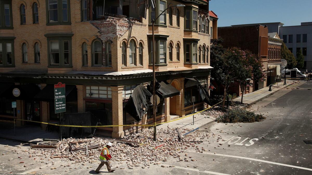 A magnitude 6.0 earthquake hit Napa in 2014. A prototype of the earthquake early warning system gave researchers in San Francisco about eight seconds of warning before shaking began.
