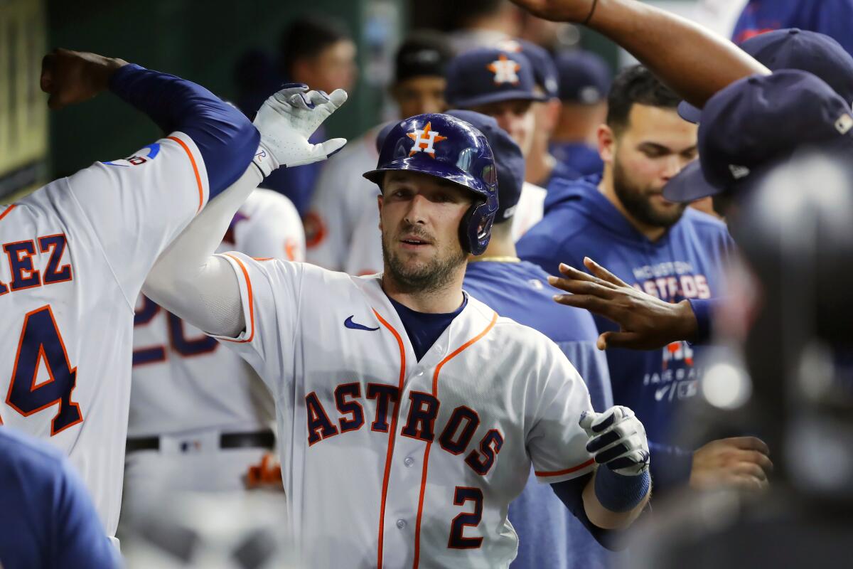 Alex Bregman, Astros off to good start with series win over Angels