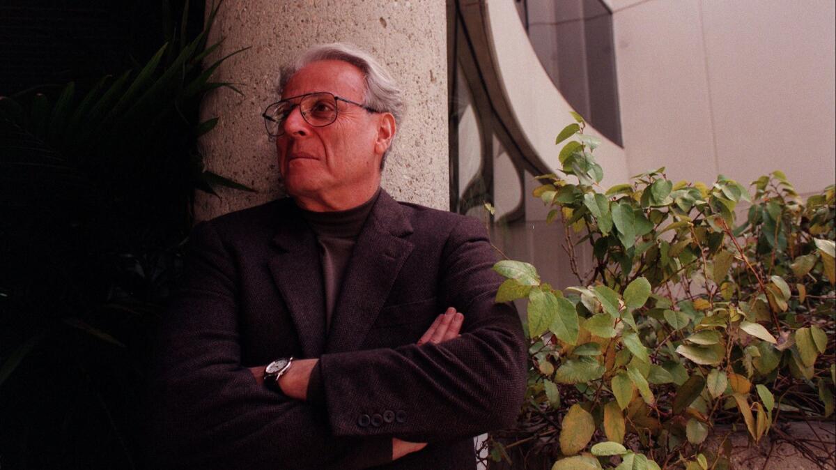 William Goldman photographed in 2001.