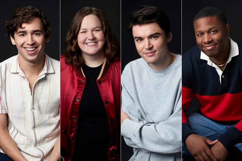 Saturday Night Live new cast members Marcello Hernandez, Molly Kearney, Michael Longfellow and Devon Walker.