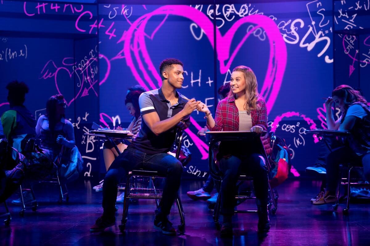 Review: Despite weak score, 'Mean Girls' musical is funny