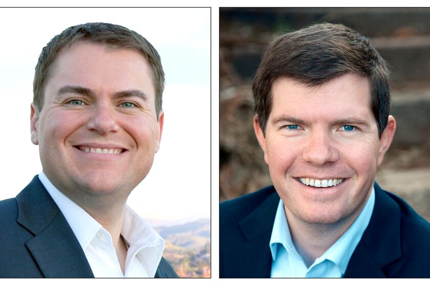 Carl DeMaio and Andrew Hayes, 2024 candidates for the 75th Assembly District.