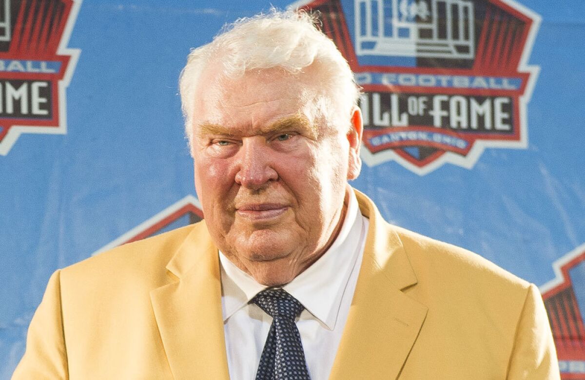 John Madden didn't always agree with his fellow panelists during a recent discussion about youth football safety.