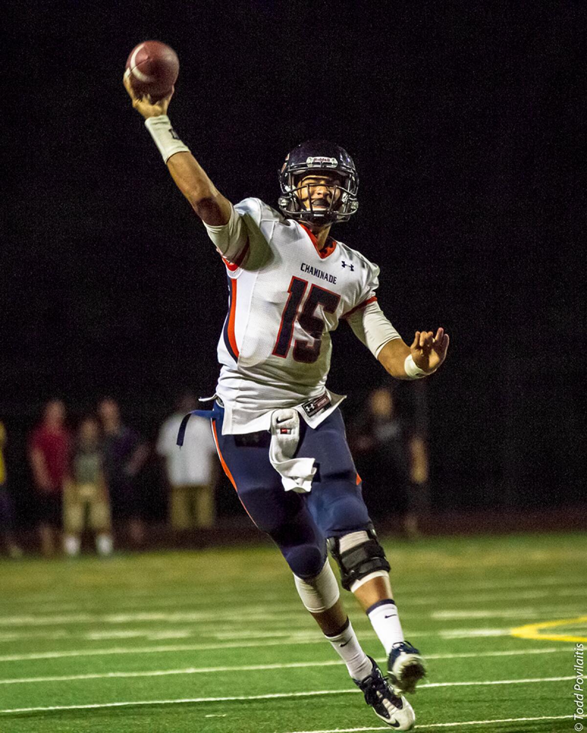 Former Chaminade quarterback Brad Kaaya.