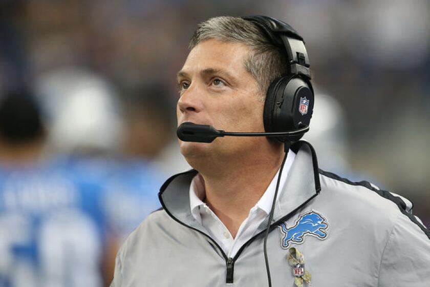 Lions Coach Jim Schwartz, shown during Sunday's game against Green Bay, was a little quick with the challenge flag on Thursday.