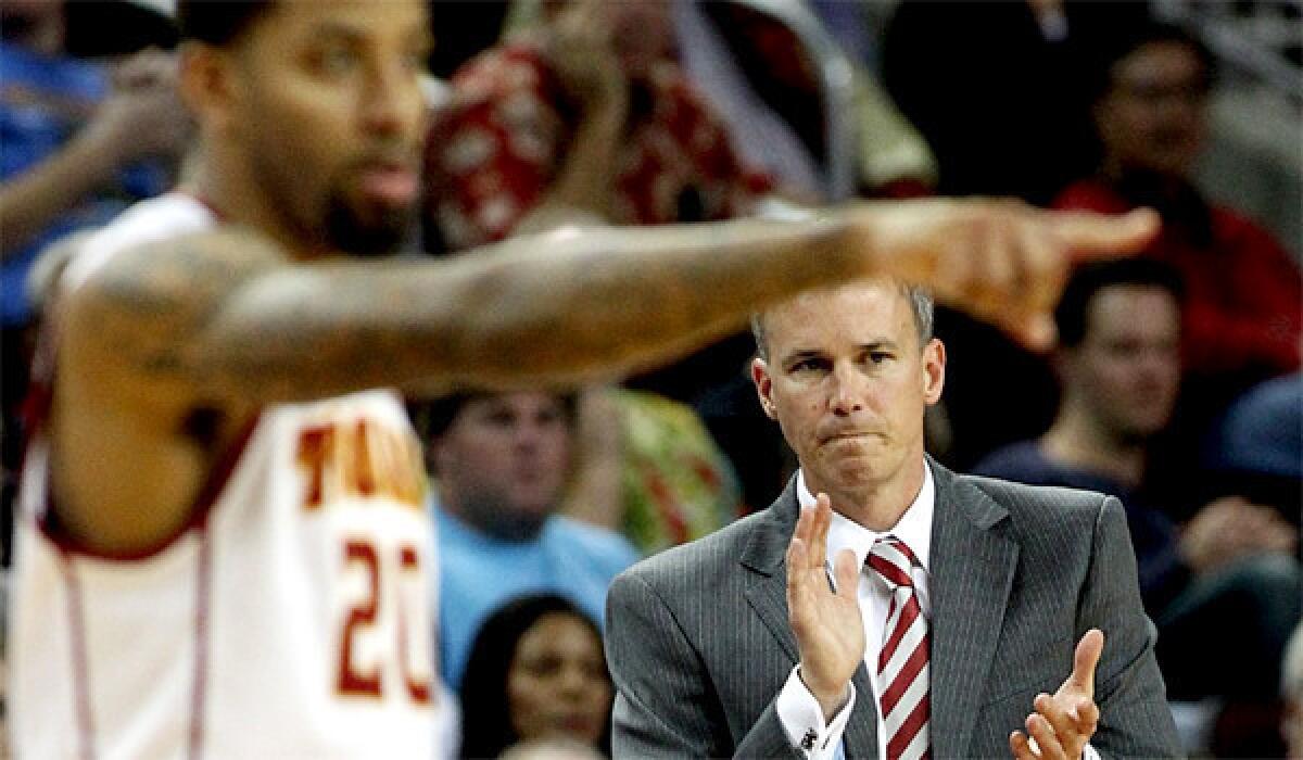 USC Coach Andy Enfield's team is 4-1 to start the season, the Trojans' best start since 2008 when they started 6-1.