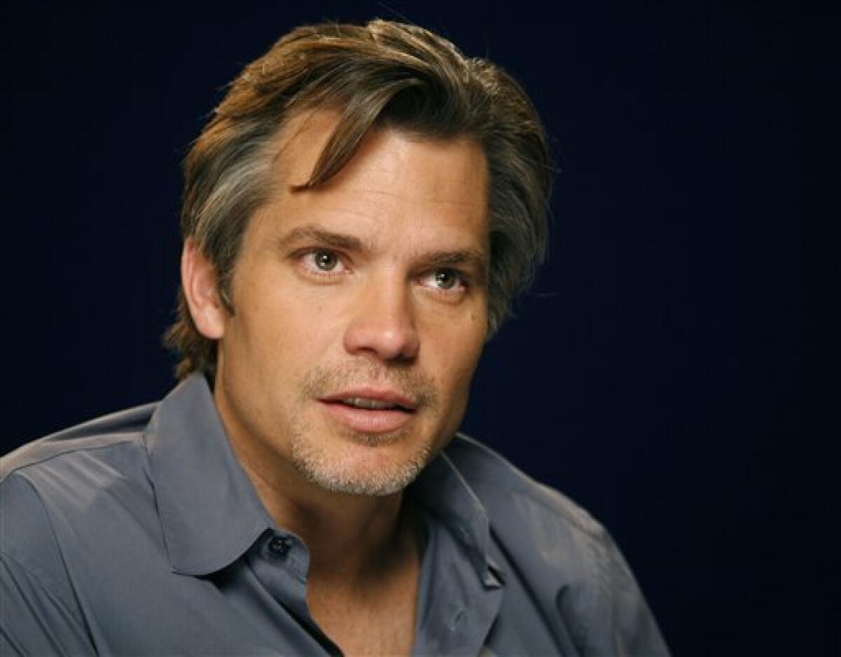 In this March 15, 2010 file photo, actor Timothy Olyphant is photographed in New York. (AP Photo/Peter Morgan, file)
