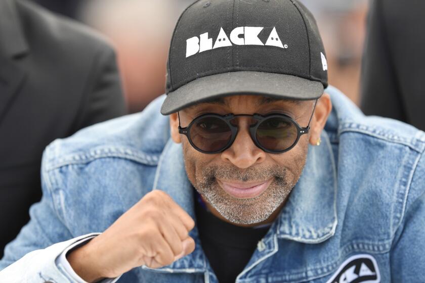 CANNES, FRANCE - MAY 15: Director Spike Lee makes a fist as he attends the photocall for "Blackkklansman" during the 71st annual Cannes Film Festival at Palais des Festivals on May 15, 2018 in Cannes, France. (Photo by Pascal Le Segretain/Getty Images) ** OUTS - ELSENT, FPG, CM - OUTS * NM, PH, VA if sourced by CT, LA or MoD **