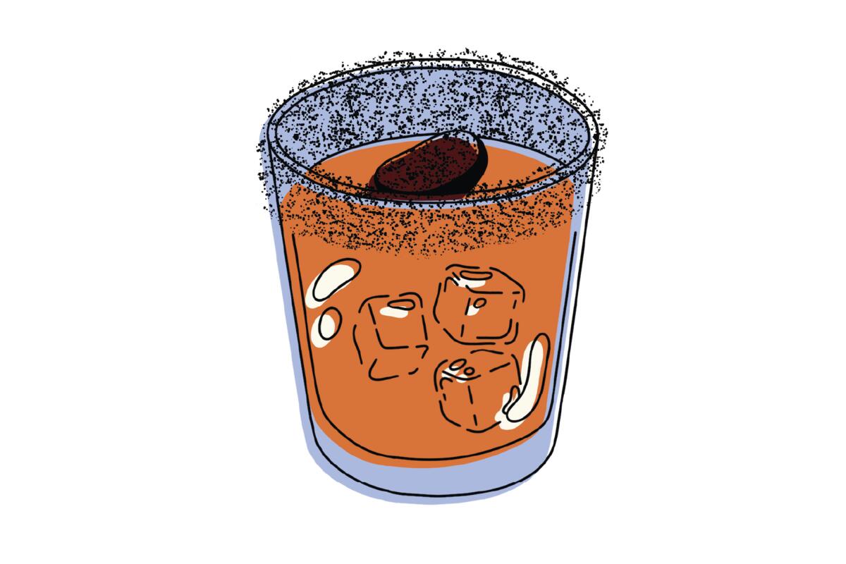 Illustration of a cocktail.