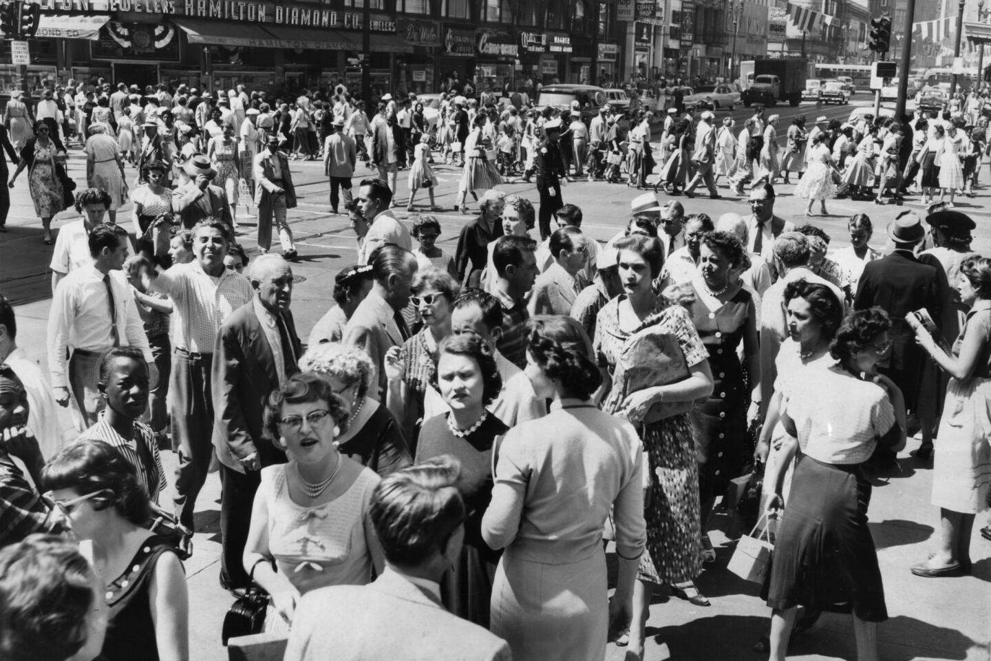 Long before Black Friday, downtown L.A. created shopping frenzy and ...
