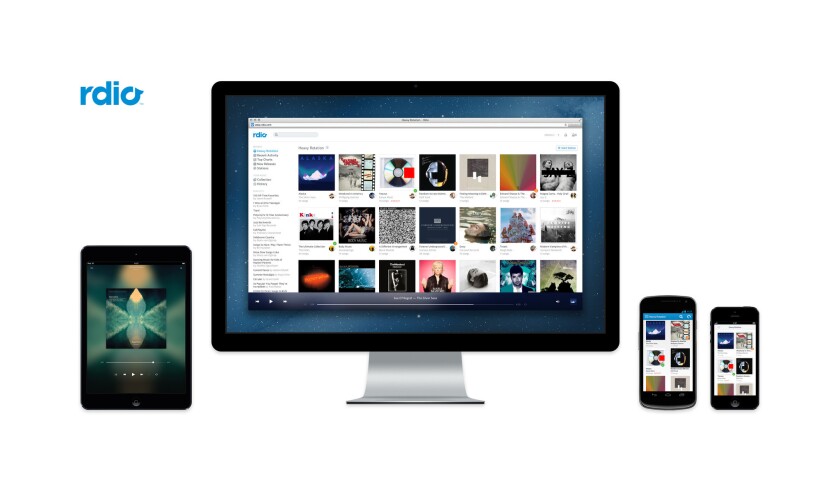 Rdio is getting a big promotional boost from radio company Cumulus as it tries to compete with Spotify.