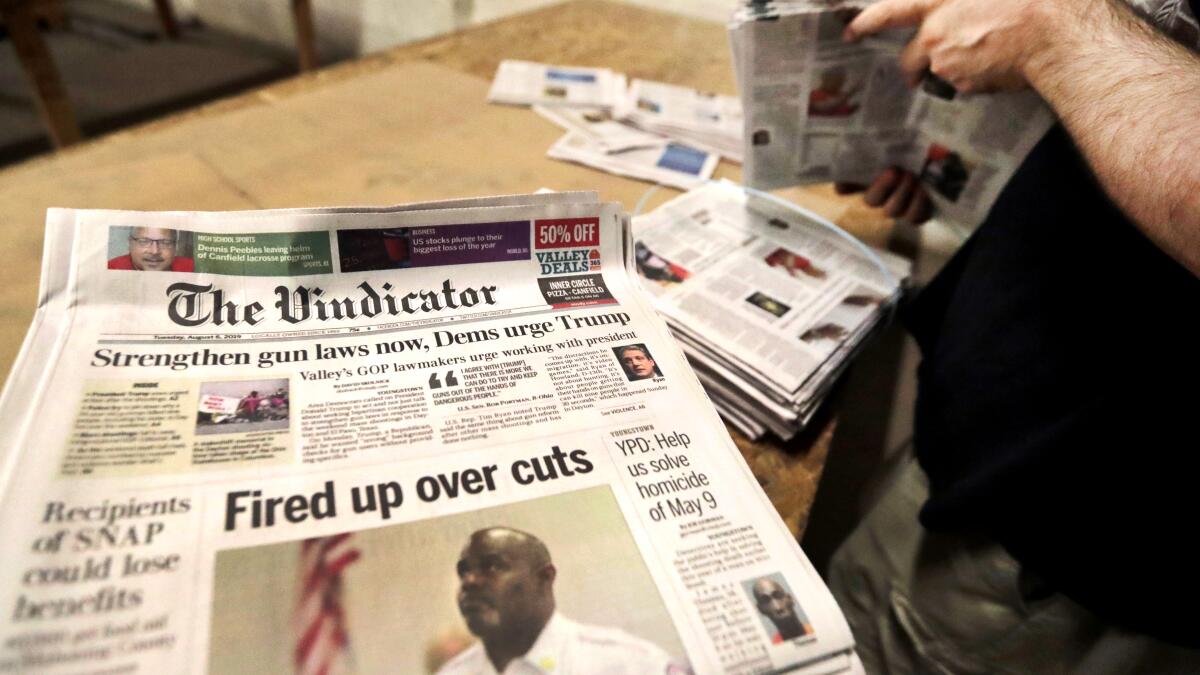 Death of local news has made political divisions worse - Los Angeles Times