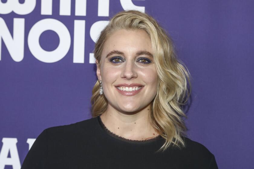 Actor Greta Gerwig attends the premiere of "White Noise" at Alice Tully Hall during the 60th New York Film Festival on Friday, Sept. 30, 2022, in New York. (Photo by Andy Kropa/Invision/AP)
