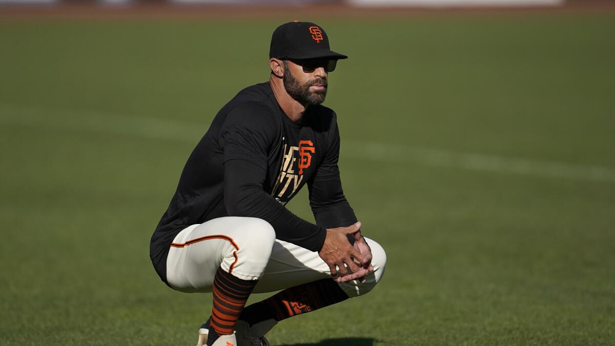 San Francisco Giants manager won't stand for anthem following mass shootings