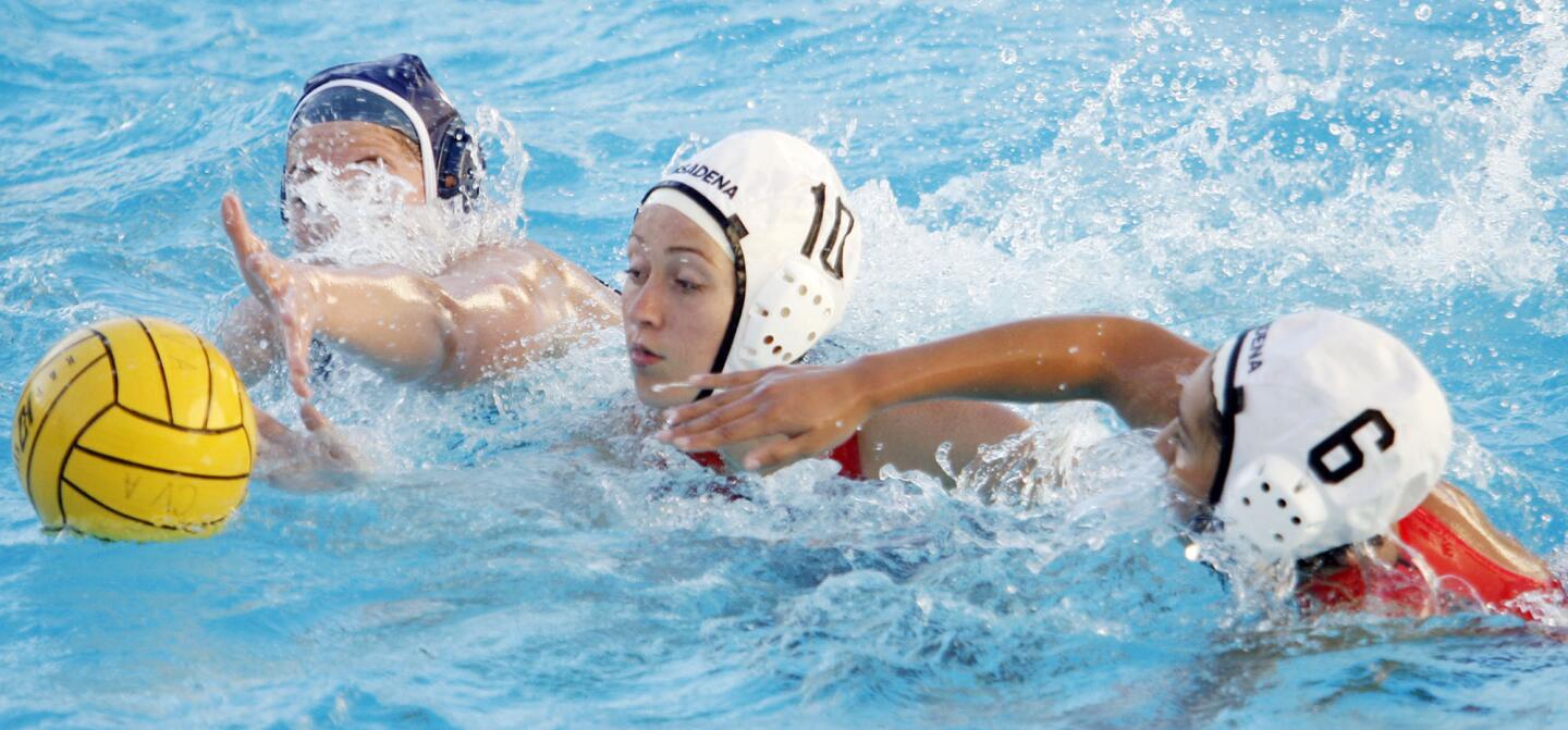CV vs. Pasadena girls' water polo