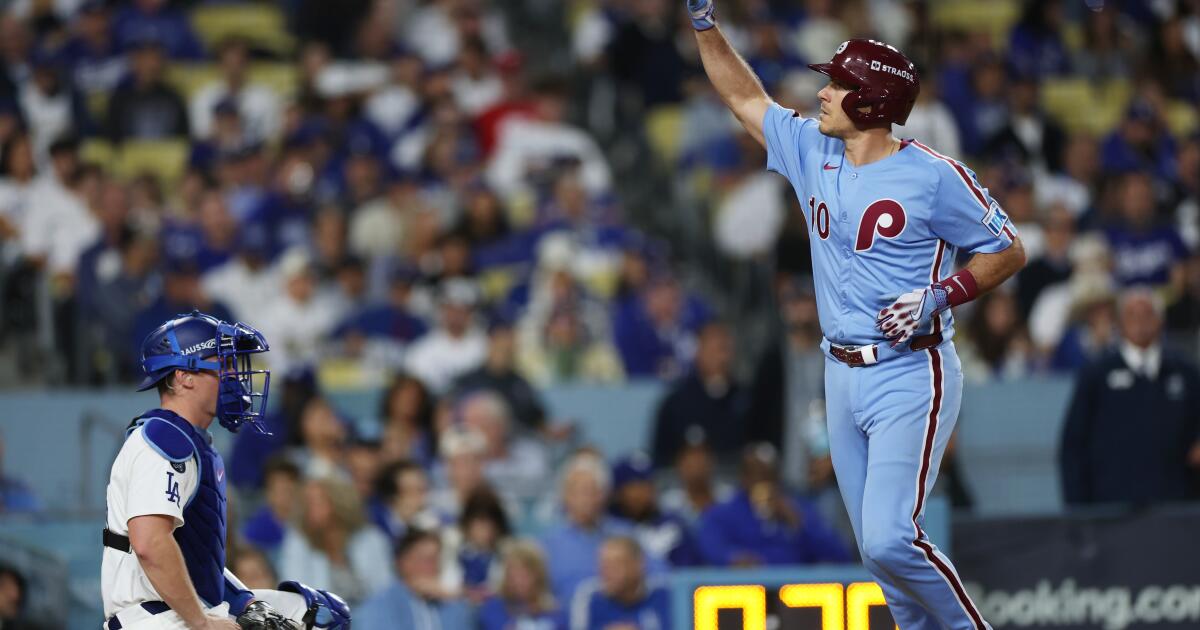 The Sports Report: Phillies Ude contra Dodgers no jogo 3 The Sports Report: Phillies Ude contra Dodgers no jogo 3