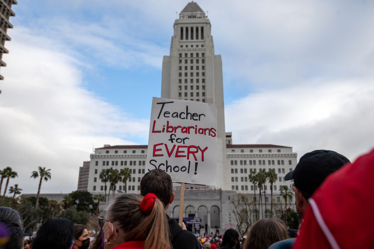 Labor board won't halt LAUSD strike for now, but could still act after a Monday review